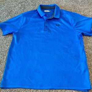 Under Armour Men’s Polo Heatgear XL Blue